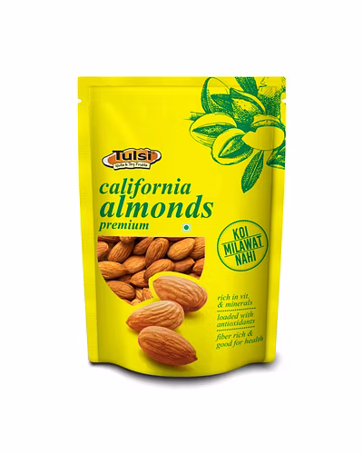 Tulsi Almonds 250gm-8906016010083