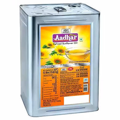 AADHAR SUNFLOWER OIL-SF-ADH15T