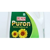 Puron Refined Sunflower Oil 5Ltr Jar