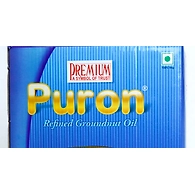 Puron Refined Groundnut Oil 15Ltr Tin