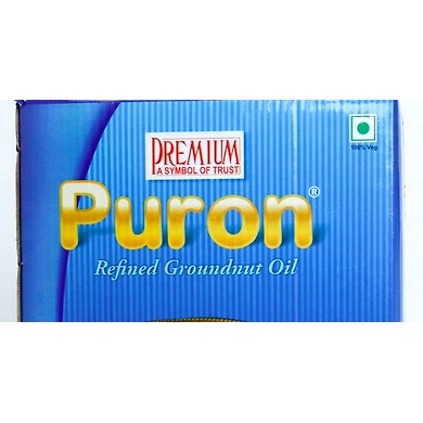 Puron Refined Groundnut Oil 15Ltr Tin-2
