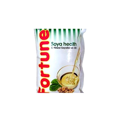 Fortune Soyabean Oil 1Ltr Pouch-SKU-EdibleOil-Soya1LtrPouch