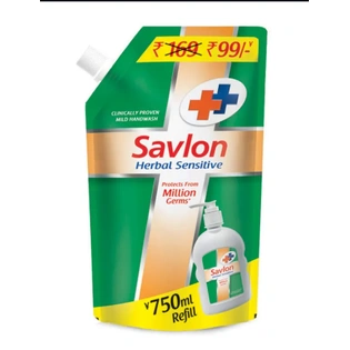 Savlon Herbal Sensitive Handwash Refill -750ml