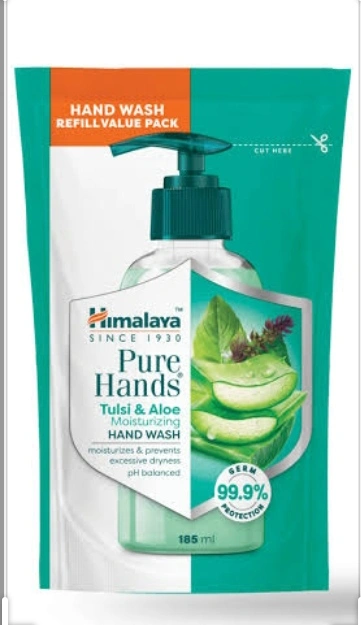 HIMALAYA HAND WASH TULSI ALOE-SKU-HW-4