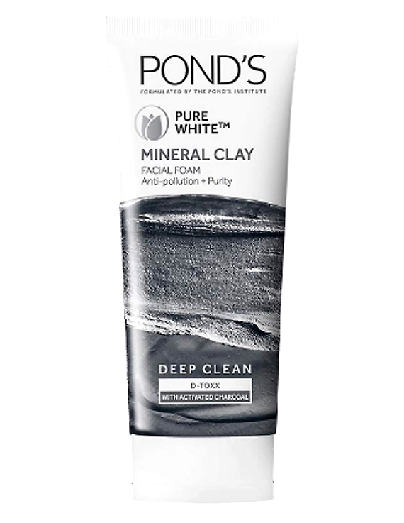 Ponds Pure White Facial Foam 90g-40g-1
