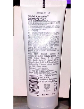 Ponds Pure White Facial Foam 90g-7002-sm