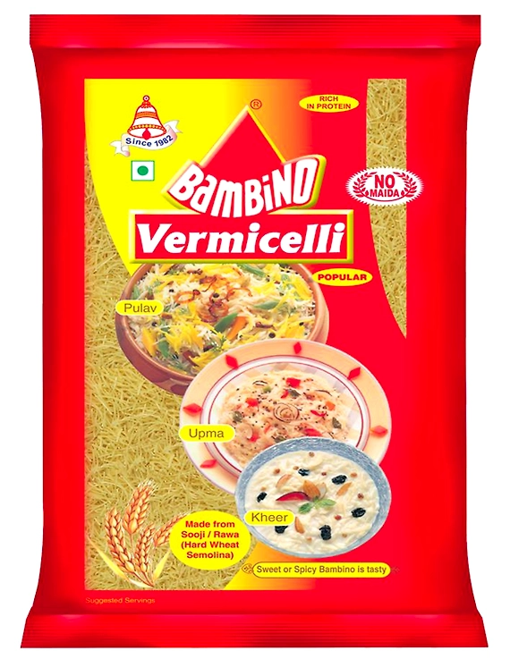 Bambino VERMICELLI SHORT-CUT 400g-SKU-GOL-1426