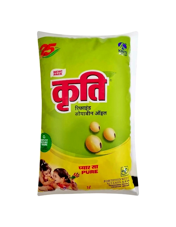 KRITI REFINED SOYABEAN OIL 1L-OIL-1002-1L