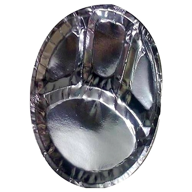 Silver Plate 14'' 4partition-ASD-G1127