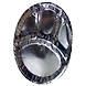 Silver Plate 14'' 4partition-ASD-G1127-sm