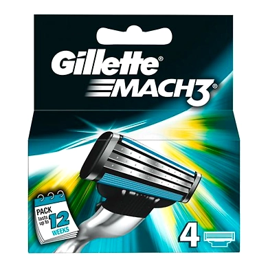 Gillette Blade Mach4-ASD-G1158
