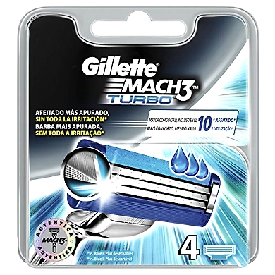 Gillette Blade Mach3 Trubo-ASD-G1161
