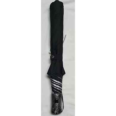 Plain Silver 2 Fold Umbrella-2