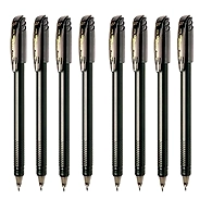 Pentel Energel Roller Ball Pen Set - Pack of 8 (Black)