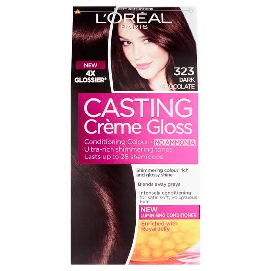 New Hair Color with LOreal Excellence Crème  Chocolate Brown 635  Brown  ombre hair Hair color light brown Brown hair colors