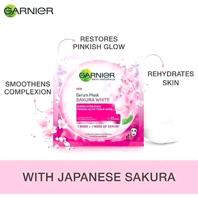 Garnier Face Serum Mask Sakuru-ASD-G1517