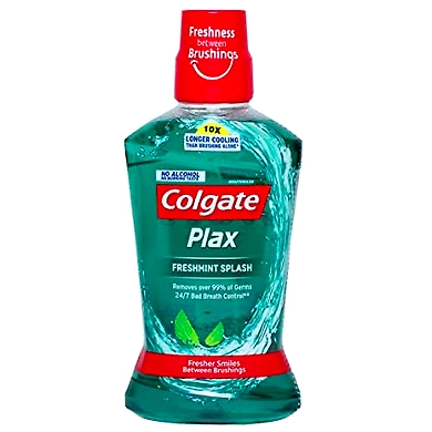 Cologate Mouthwash Freshmint Splash 250 ML-ASD-G1562