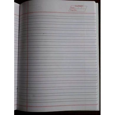 Double Line A/5 Book 76 Pg-ASD-G1576