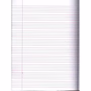 Red & Blue Line A/5 Book 76 Pg
