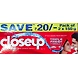 Closeup Red Gel Toothpaste 150 gms + 150 gms-ASD-G1595-sm