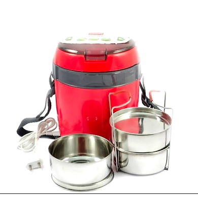 Milton Electric Tiffin 3 Containers-ASD-G1654