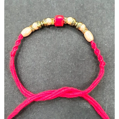 Beads &amp; Stone Rakhi-ASD-G1683