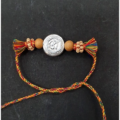Om Silver Rakhi-ASD-G1708