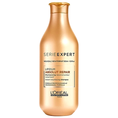 Loreal Paris Professionnel Absolute Repair Lipidium Shampoo 300ml-ASD-G1717