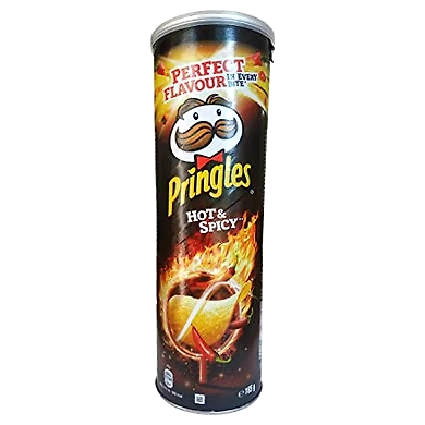 Pringles Hot &amp; Spicy 158 Gms-ASD-G1752