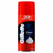 Gillette Regular Shave Foam 418g with 33% Extra Free