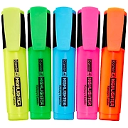 Camlin Highlighter Pack of 5 Assorted Colors