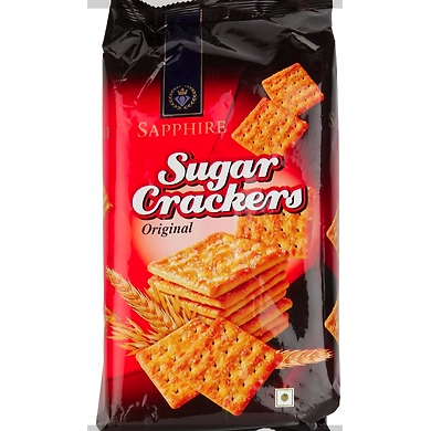 Sapphire Sugar Crackers Biscuit 350gms-ASD-G1829