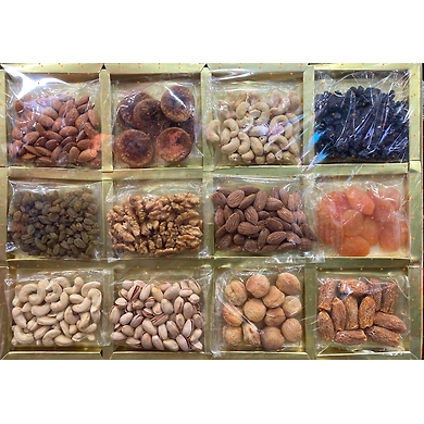 Dryfruit Box 12 Part Big-ASD-G1848
