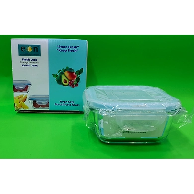 Eon Square Container 320 ML - 2 Pcs Set-ASD-G1862