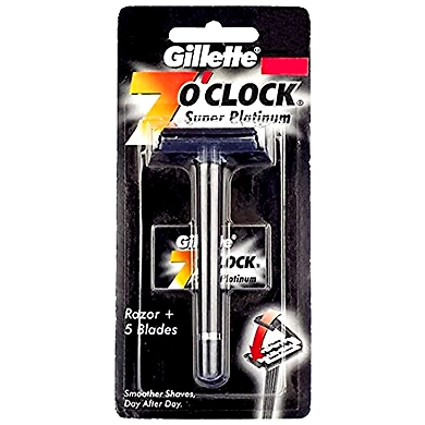 Gillette 7 o'clock Men's Razor Super-ASD-G1907