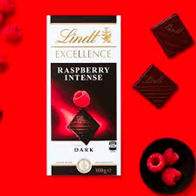 Lindt  Raspberry Intense Dark Chocolate-ASD-G1627