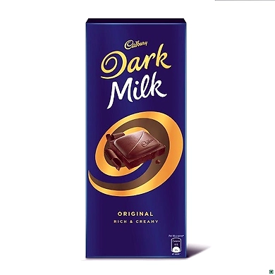 Cadbury Dark Milk Original Rich &amp; Creamy 72g-milkdark