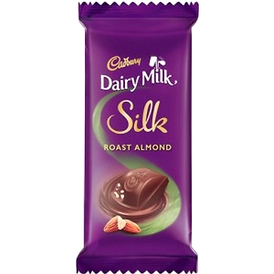 Cadbury Dairy Milk Silk Roast Almond 143g-dairymilkroastalmo