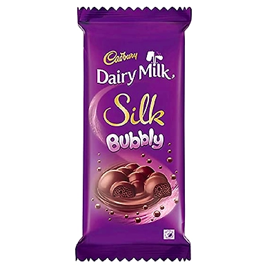 Cadbury Dairy Milk Silk Bubble 120g-dairymilkbubblysilk