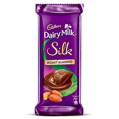 Cadbury Dairy Milk Silk Roast Almond 58g-dairymilkroastalmond