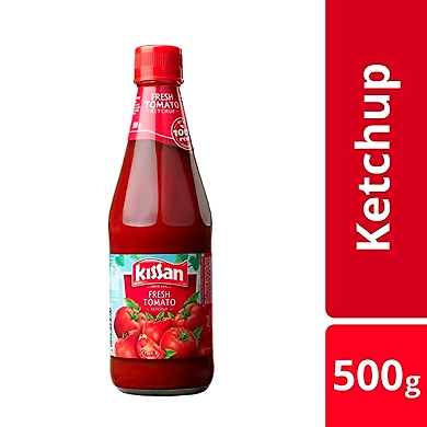 Kissan Fresh Tomato Ketchup 500g-KSNtomtktchup