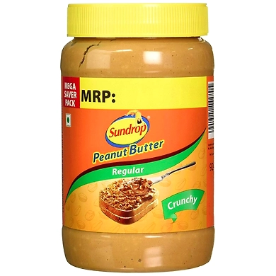 Sundrop Peanut Butter Regular Crunchy 924g-peanutcrunchysundrop