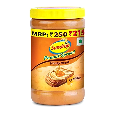 Sundrop Peanut Spread Honey Roast Creamy 462g-creamysunpeanut