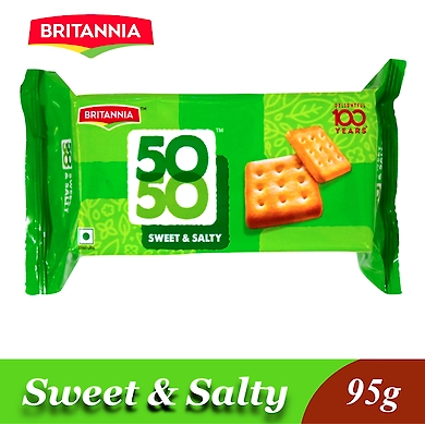 Britannia 50/50 Sweet &amp; Salty 95g-saltyandbritsweet