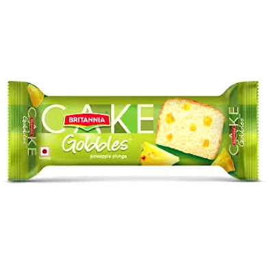 Britannia Cake Gobbles Pineapple Plunge 55g-pineapplebrit