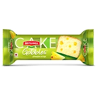 Britannia Cake Gobbles Pineapple Plunge 55g