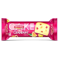 Britannia Cake Gobbles Fruity Fun 55g
