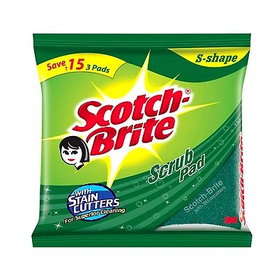 Scotch Brite Scrub Pad 3Pack-padscrubbritescotch