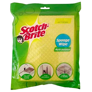 Scotch Brite Sponge Wipe Multi-Purpose 5N-wipespongemultipurpose
