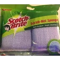 Scotch Brite Scrub Net Sponge 2N
